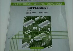 Wiring Diagram toyota Landcruiser 100 Series original toyota Electrical Wiring Diagramm for Land Cruiser