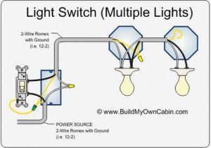 Wiring Two Lights to One Switch Diagram A Lights Wiring Diagram Wiring Diagram Rows