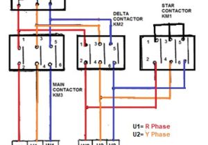 Wye Delta Motor Wiring Diagram Star Delta Starter Electrical Notes Articles