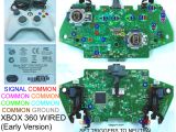 Xbox 360 Wireless Controller Wiring Diagram Xbox Wiring Diagrams Wiring Diagram