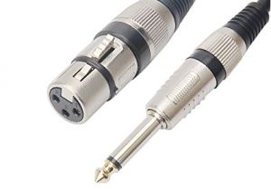 Xlr Male to Xlr Female Wiring Diagram Amazon Com Tisino Female Xlr to 1 4 6 35mm Ts Mono Jack Xlr Male to Xlr Female Wiring Diagram Amazon Com Tisino Female Xlr to 1 4 6 35mm Ts Mono Jack