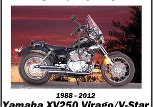 Yamaha Virago 250 Wiring Diagram Yamaha Xv250 Virago V Star 1988 2012 Service Manual by Cyclepedia