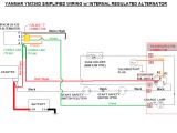 Yanmar Alternator Wiring Diagram Internal Regulated Alternator Conversion