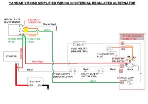 Yanmar Alternator Wiring Diagram Internal Regulated Alternator Conversion Yanmar Alternator Wiring Diagram Internal Regulated Alternator Conversion