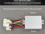 Yiyun Controller Wiring Diagram Yiyun Yk31c Brush Motor 350w Ebike Controller E Scooter Accessories