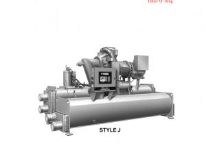 York Yt Chiller Wiring Diagram Yt Style J Millennium Unit Components Renewal Parts form